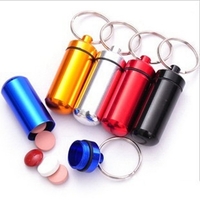 Mini metal pill box keychain.... from ASI 89241 Star Promo, Inc.