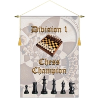 22" x 30" Custom Digitally Printed Podium Banner Straight Bottom without......