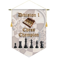 22" x 30" Custom Digitally Printed Podium Banner V Bottom without... from ASI...