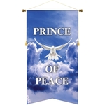 30" x 54" Podium Banner, Angle Cut/ No Fringe