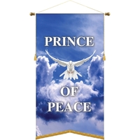 30" x 54" Custom Digitally Printed Podium Banner Angle Cut with... from ASI...