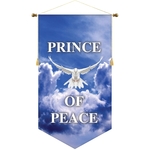 30" x 54" Podium Banner V Bottom without Fringe