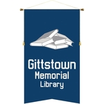 36" x 60" Podium Banner, Angle Cut/ No Fringe