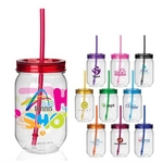 Fiesta Mason Jar Tumbler - 22 Oz.