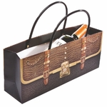 Cosmopolitan Horizontal Wine Bottle Bag