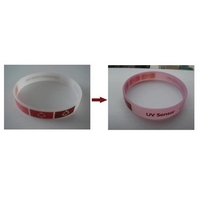 UV-Sensing Silicone Awareness Bracelet