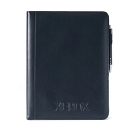 Vegan leather writing pad with clear ID pocket.... from ASI 56070 Gemline /...