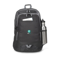 Polyester computer backpack with diamond weave accent.... from ASI 56070...