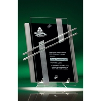 Nova desk or wall plaque made of lacquered wood and a... from ASI 62985 J....