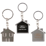 Chrome metal key holder
