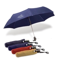 43" Auto-open and close mini umbrella with case