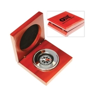 Executive compass in wood box.... from ASI 31570 Advantage Industries /...