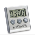 Brushed Stainless Steel Magnetic Digital Kitchen Timer