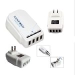 4 Port High Output USB Travel Charger