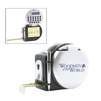 Tape measure, calculator with LED light, note pad and pen.... from ASI 31570...