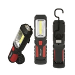 High Intensity COB Utility Work light With LED Flashlight