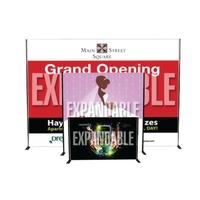 Banner with expandable stand