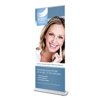 47" x 78" Retractable Banner with Stand
