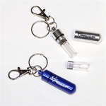 Anodized Aluminum Pill Case Keyring
