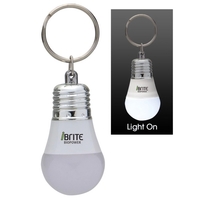 2" x 1" x 1" customizable light-up key tag, shaped as... from ASI 62190 Illini