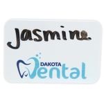 Full Color Erasable Badge - 2" H x 3" W