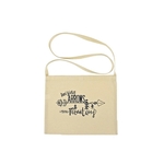 Musette Natural Cotton Shoulder Bag