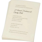 Spot Color Announcement - 6 Baronial Folded Non-Panel