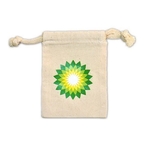 Weedy 100% Natural Cotton Drawstring Bag