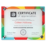 Full Color Clear Acrylic Plaque