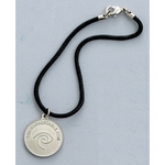 Pleather Bracelet with one Charm