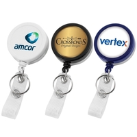 Heavy Duty Wire cord badge reel with belt clip back and... from ASI 49470 DEVARA