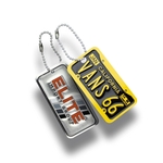 Embossed Aluminum Key & Hang Tags