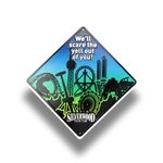 Aluminum Small Xing Signs (4 Color Process)