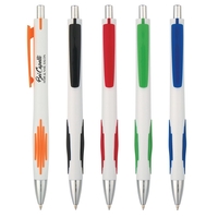 Striped-Grip Pen... from ASI 61125 Hit Promotional Products / Hit (R)