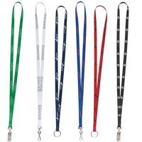 5/8" EconoWeave Silk Screen Lanyard