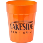 22 oz. Squat Fluted Stadium Plastic Cup