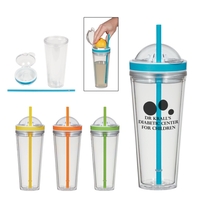 20 Oz. Juicer Tumbler With Straw... from ASI 61125 Hit Promotional Products /...