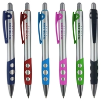 Click-action ballpoint pen, available in several colors.... from ASI 52387...