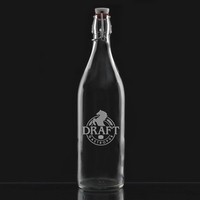 Deep Etched Large Giara Bottle