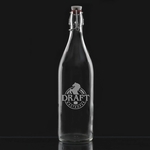 Deep Etched Large Giara Bottle