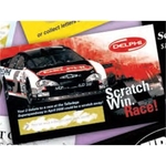 4" x 6" Custom Scratch-N-Win Card