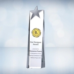 Color Imprinted Metal Star Tower - Large