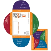 Self locking, small packet folder. Made of high density white paper... from...