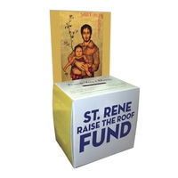 Donation Box, 4" x 3" x 4"... from ASI 67620 Lion Circle Corp / Lion/Circle
