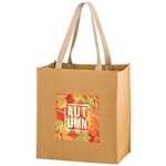 Tsunami - Washable Kraft Paper Grocery Tote Bag - 4CP