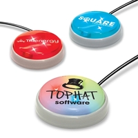 Light up Smart Button™ launches your programmed website with one push.......