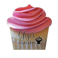 Hourglass shaped hand fan without stick with a high gloss finish.... from ASI...