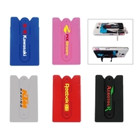 Silicone Card Wallet with Stand