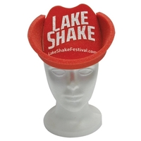 The 12.5" cowboy hat headband is available in different colors.... from ASI...