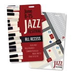 Large Xpress Permanent Event Name Badges, 3" x 5"